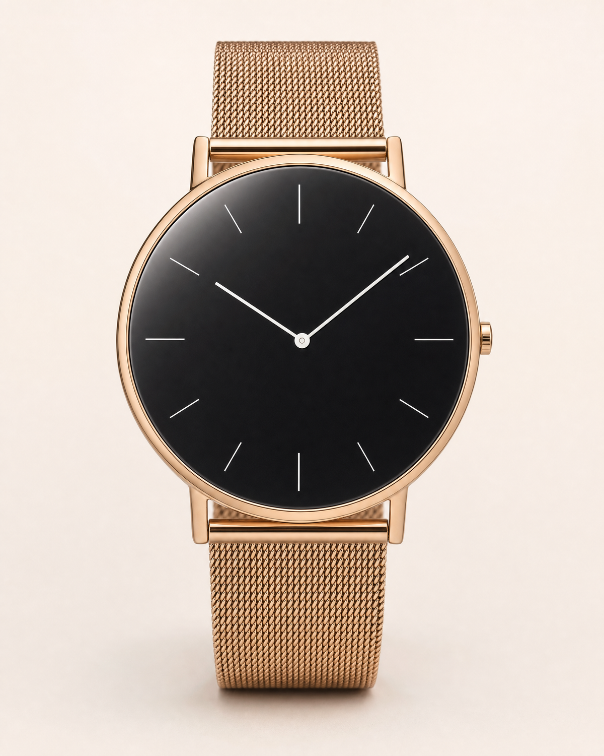 Eleganza Pro Smartwatch in Roségold, Frontansicht